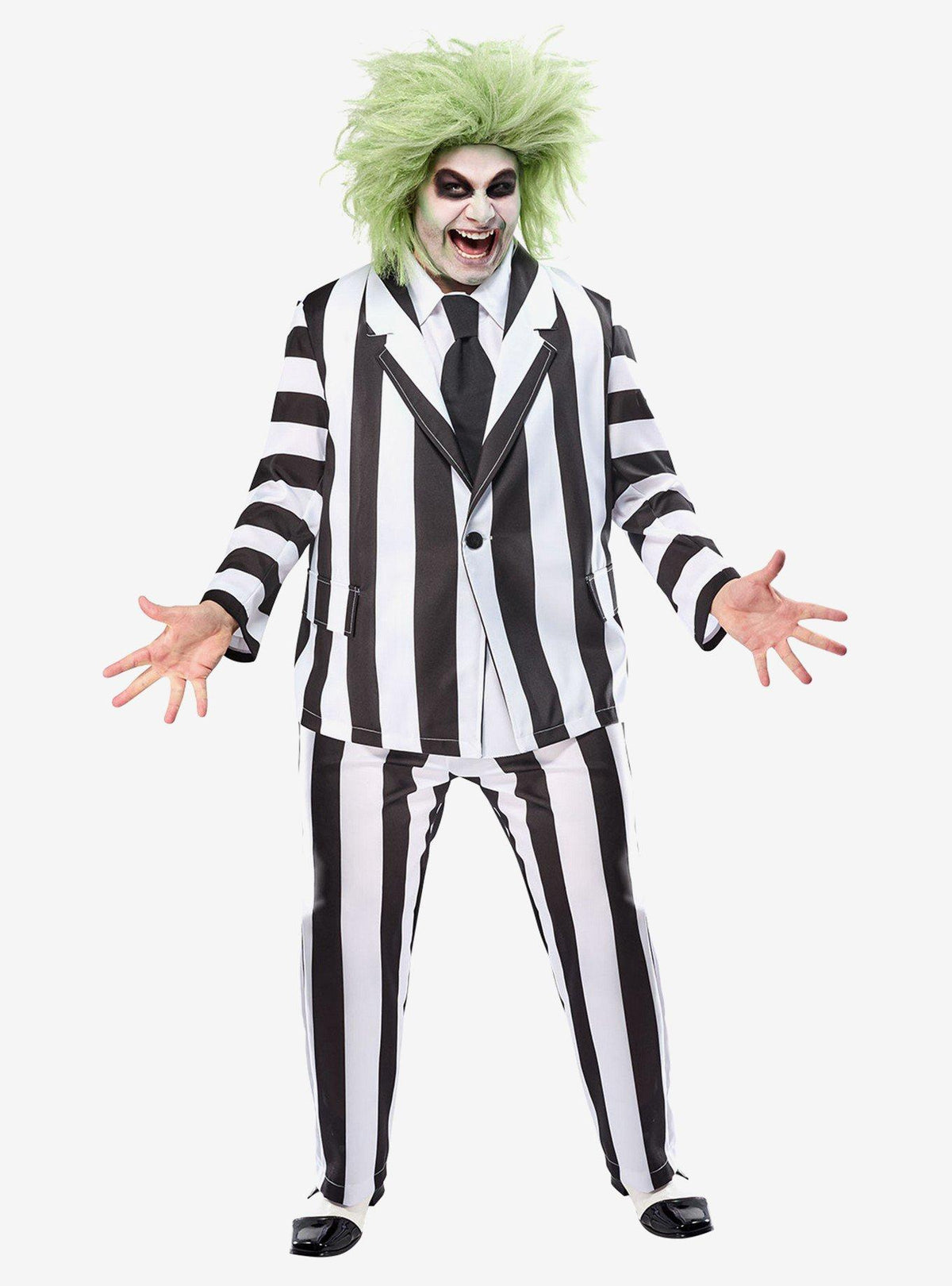 Disfraz clásico de Beetlejuice talla grande