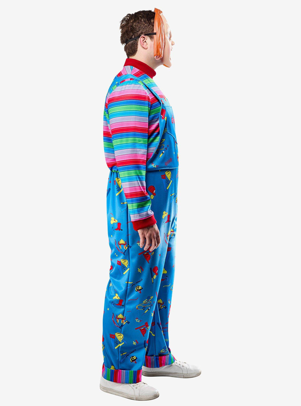 Disfraz de Chucky de Child's Play 2 con máscara, talla grande