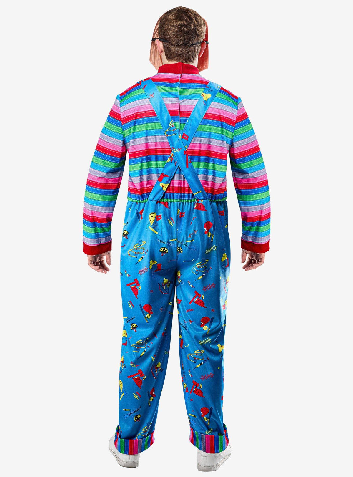 Disfraz de Chucky de Child's Play 2 con máscara, talla grande