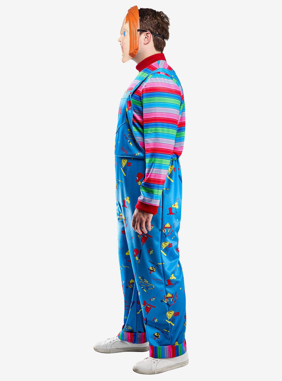 Disfraz de Chucky de Child's Play 2 con máscara, talla grande