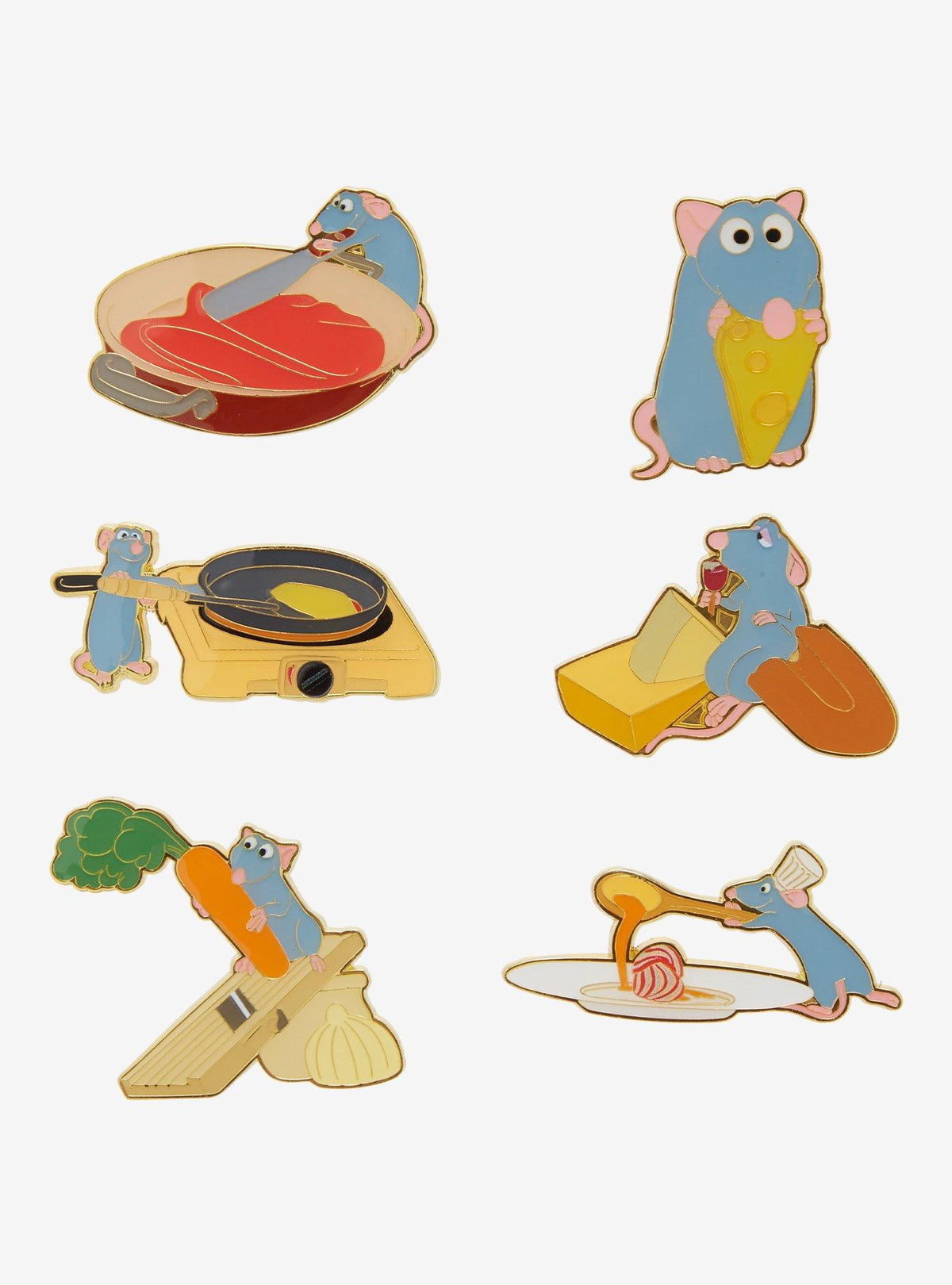 Pin esmaltado sorpresa de Ratatouille
