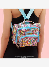Mochila convertible Bestie JuJuBe x Tokidoki 20.º aniversario
