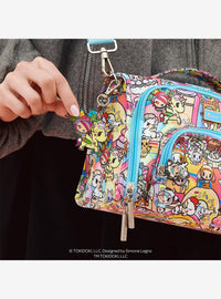 Mochila convertible Bestie JuJuBe x Tokidoki 20.º aniversario