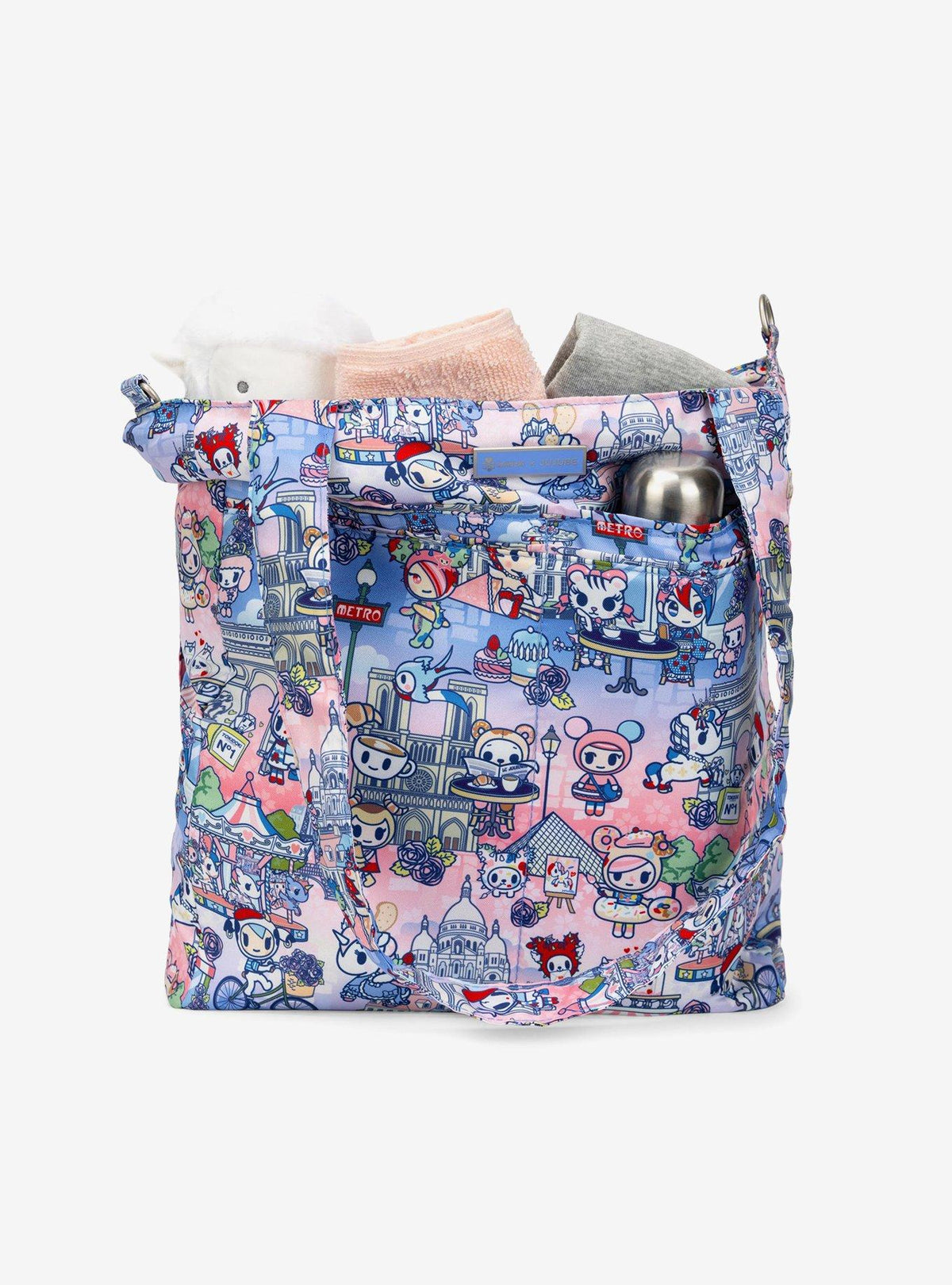 Bolso tote JuJuBe x tokidoki C'est la Vie à Paris