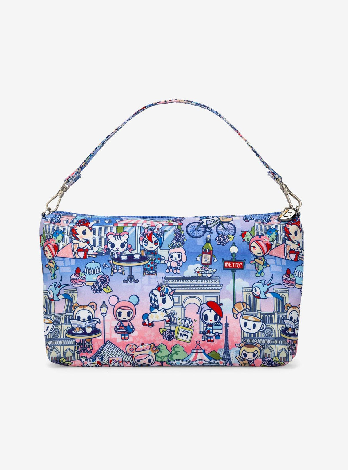 Bolso cruzado Be Quick JuJuBe x Tokidoki C'est la Vie à Paris
