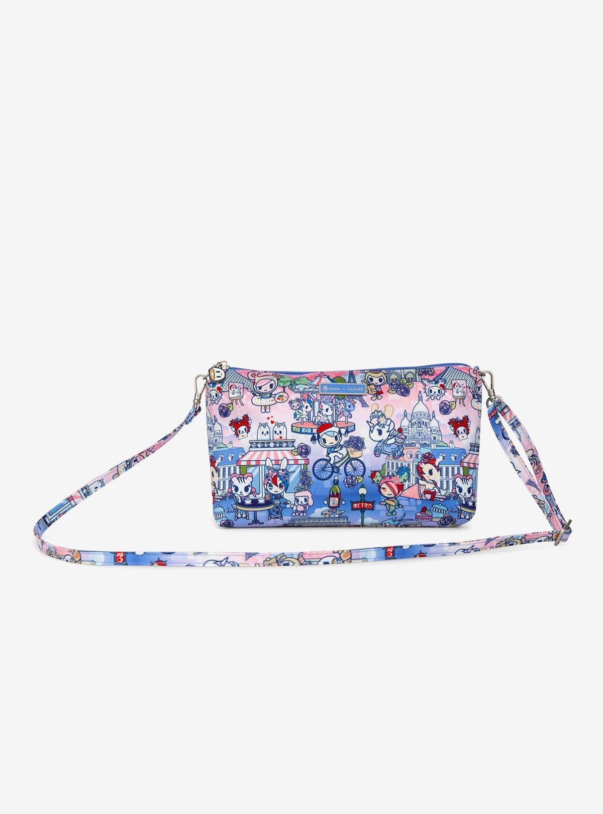 Bolso cruzado Be Quick JuJuBe x Tokidoki C'est la Vie à Paris