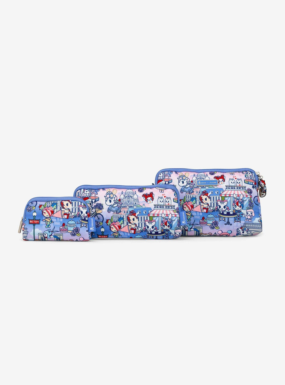 Set de bolsos JuJuBe x Tokidoki C'est la Vie à Paris