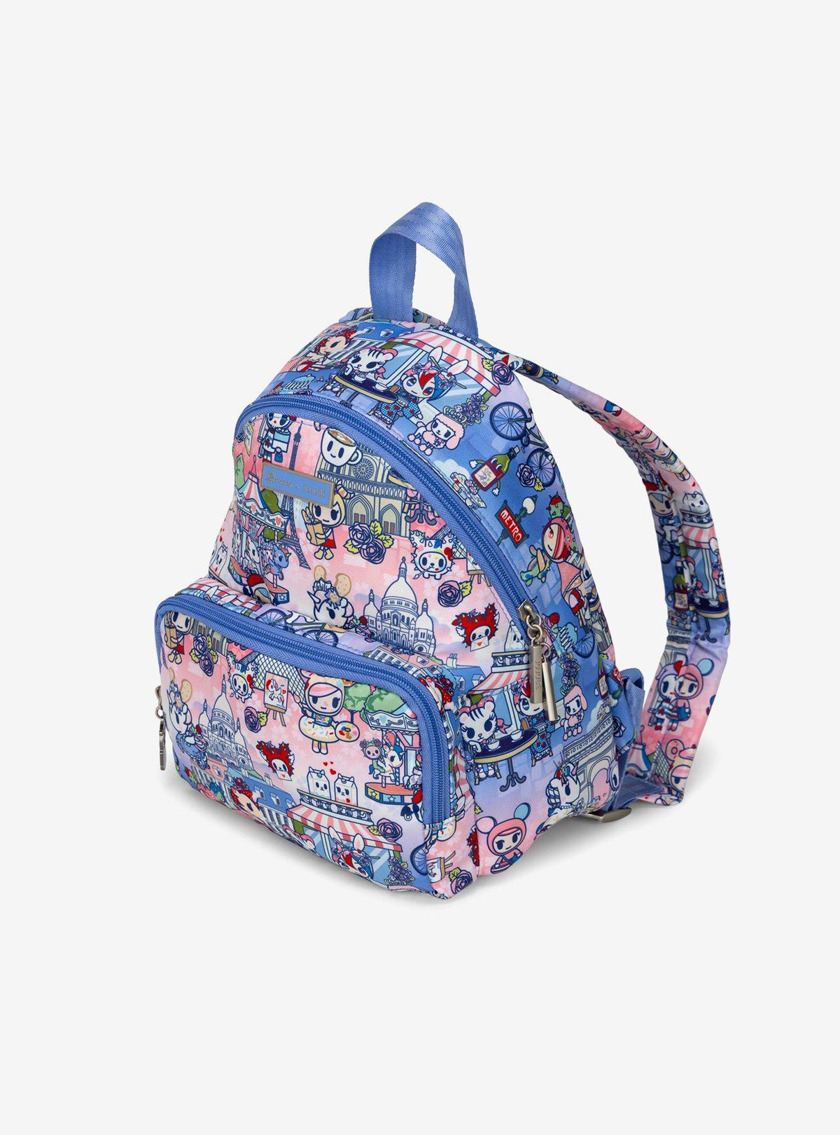 Mochila mini JuJuBe x Tokidoki C'est la Vie à Paris