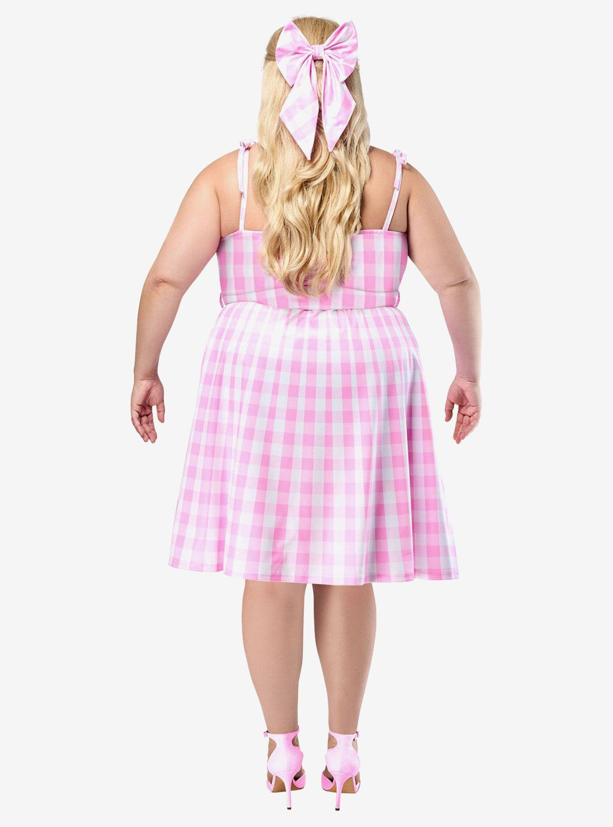 Disfraz Barbie Perfect Day de cuadros vichy, talla plus