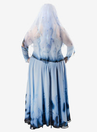 Disfraz de Emily de Corpse Bride talla grande