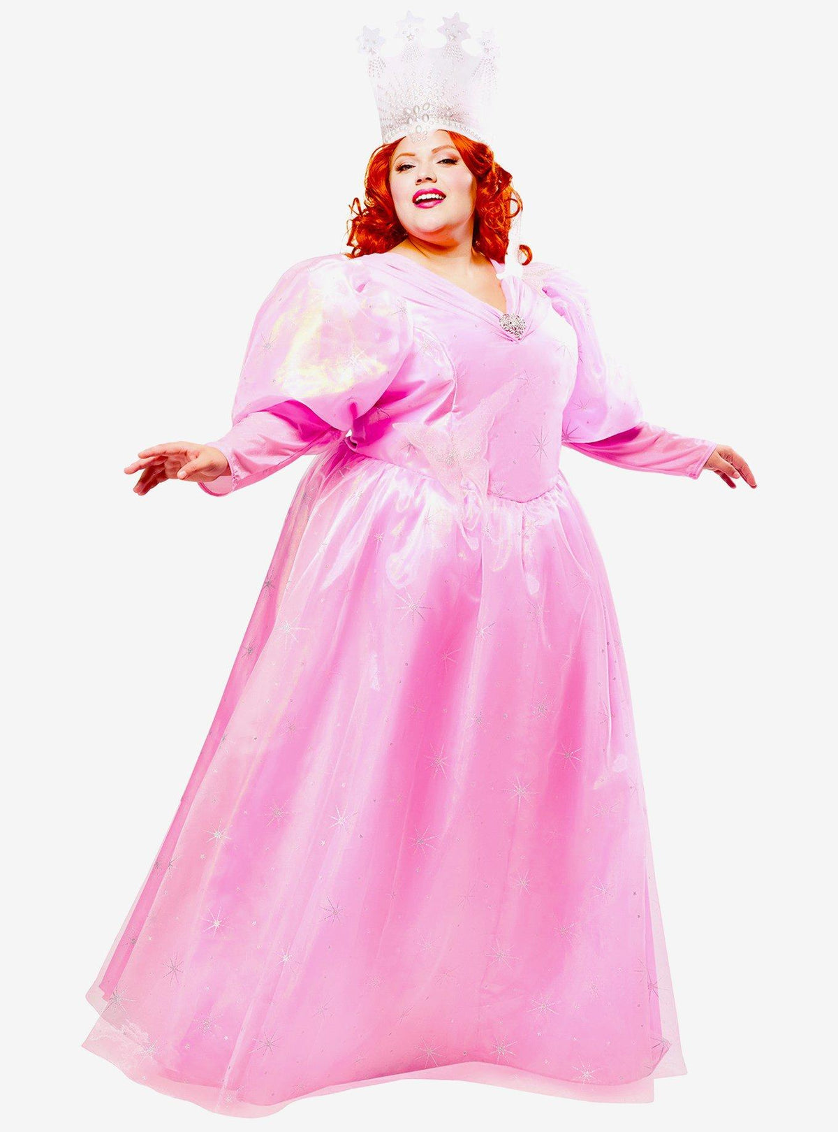 Disfraz de Glinda de El mago de Oz, tallas grandes