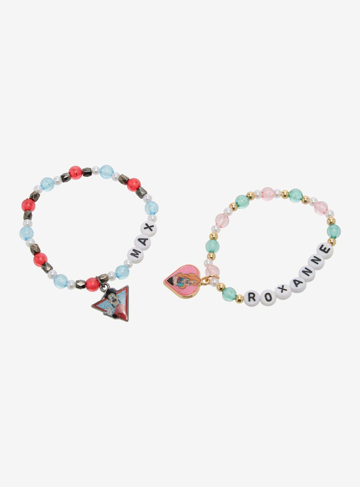 Set de pulseras de cuentas Max y Roxanne - A Goofy Movie