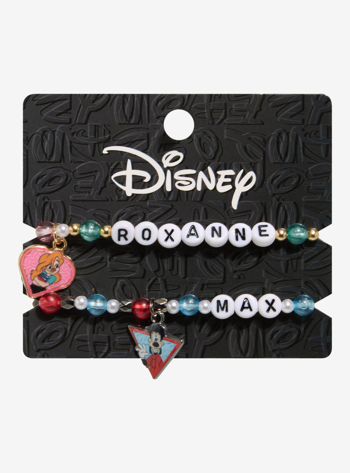 Set de pulseras de cuentas Max y Roxanne - A Goofy Movie
