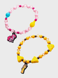 My Little Pony: Set de 2 pulseras de Pinkie Pie y Cheese Sandwich