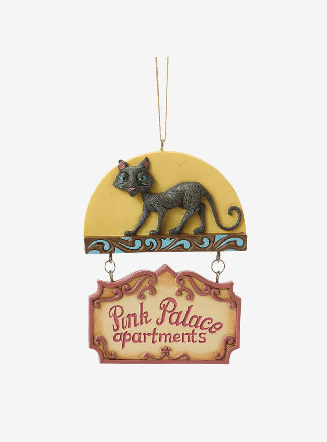 Adorno de Coraline: Gato Negro en Pink Palace