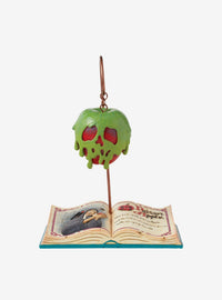 Figura de libro de hechizos y manzana envenenada de Snow White