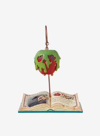 Figura de libro de hechizos y manzana envenenada de Snow White