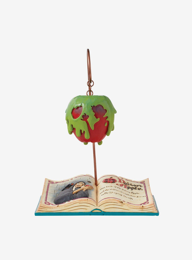Figura de libro de hechizos y manzana envenenada de Snow White