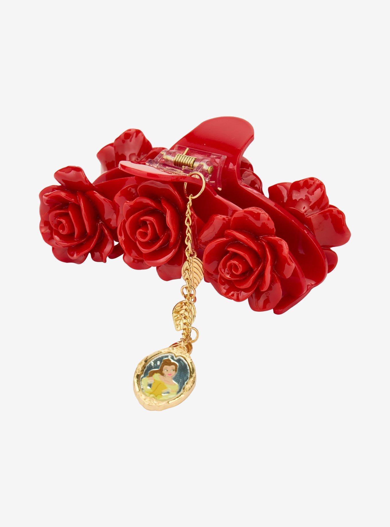 Pinza de pelo Belle con rosas de Beauty and the Beast