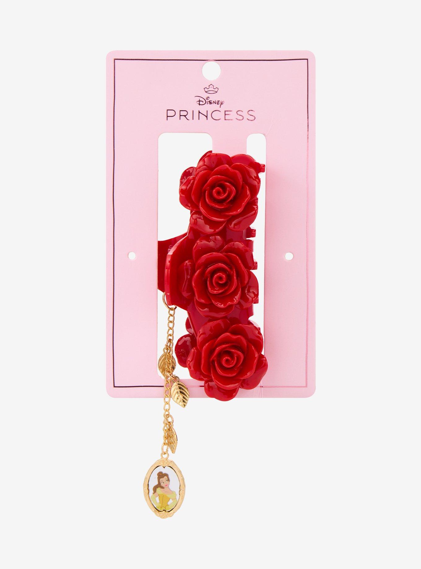 Pinza de pelo Belle con rosas de Beauty and the Beast