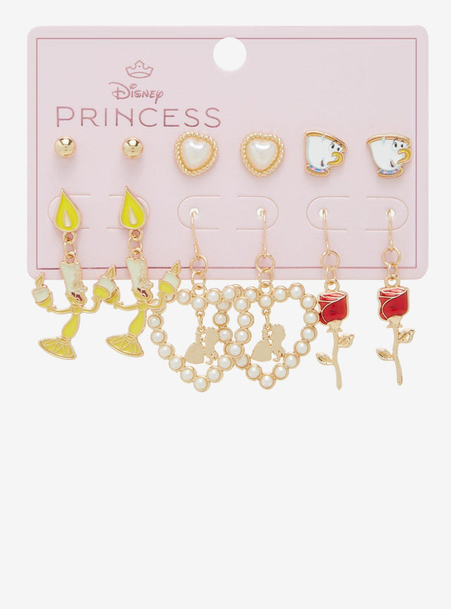 Set de aros Disney Beauty and the Beast