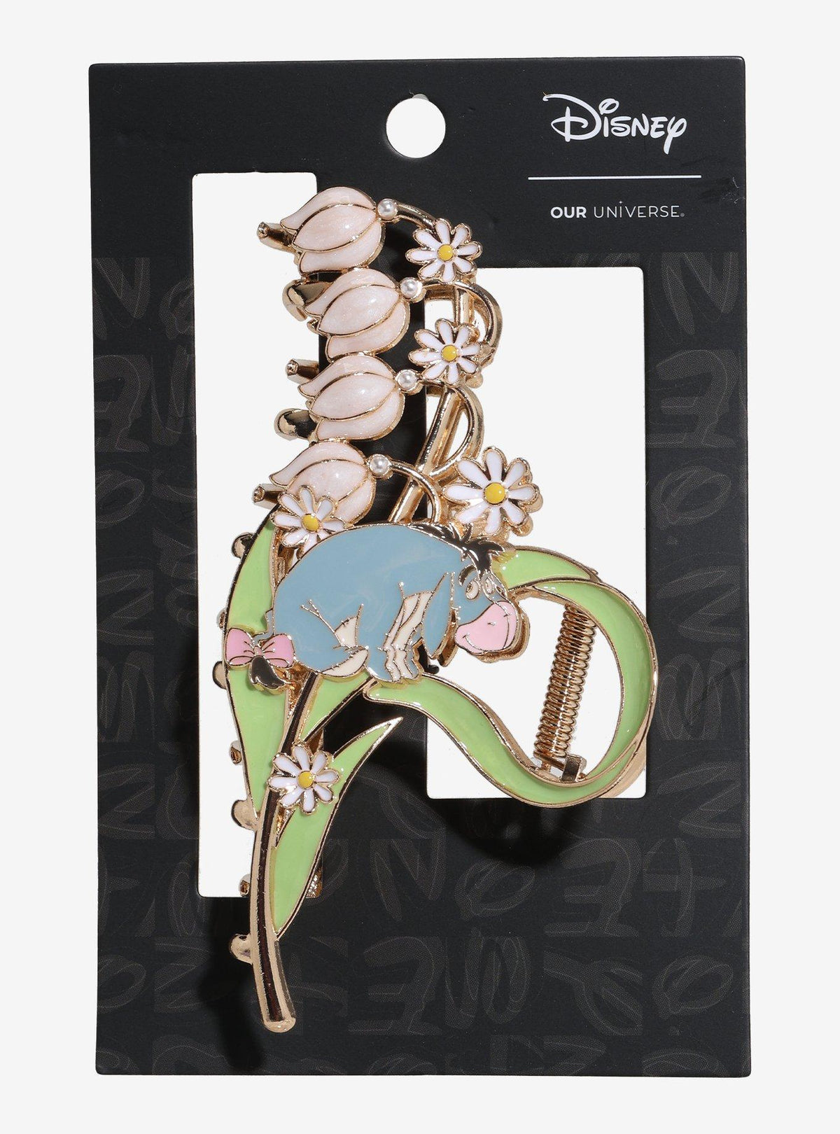 Pinza para el pelo Eeyore con flores | Winnie the Pooh