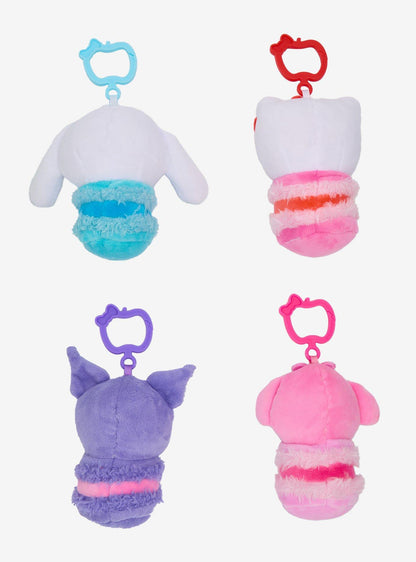 Llavero de peluche Hello Kitty y Friends Macaron Sorpresa