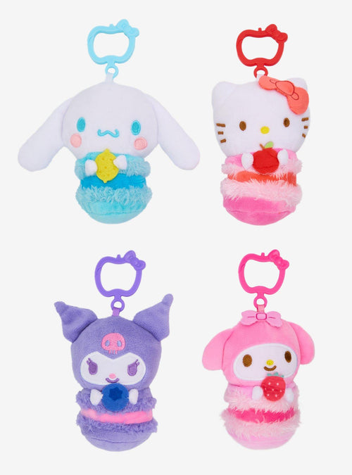 Llavero de peluche Hello Kitty y Friends Macaron Sorpresa