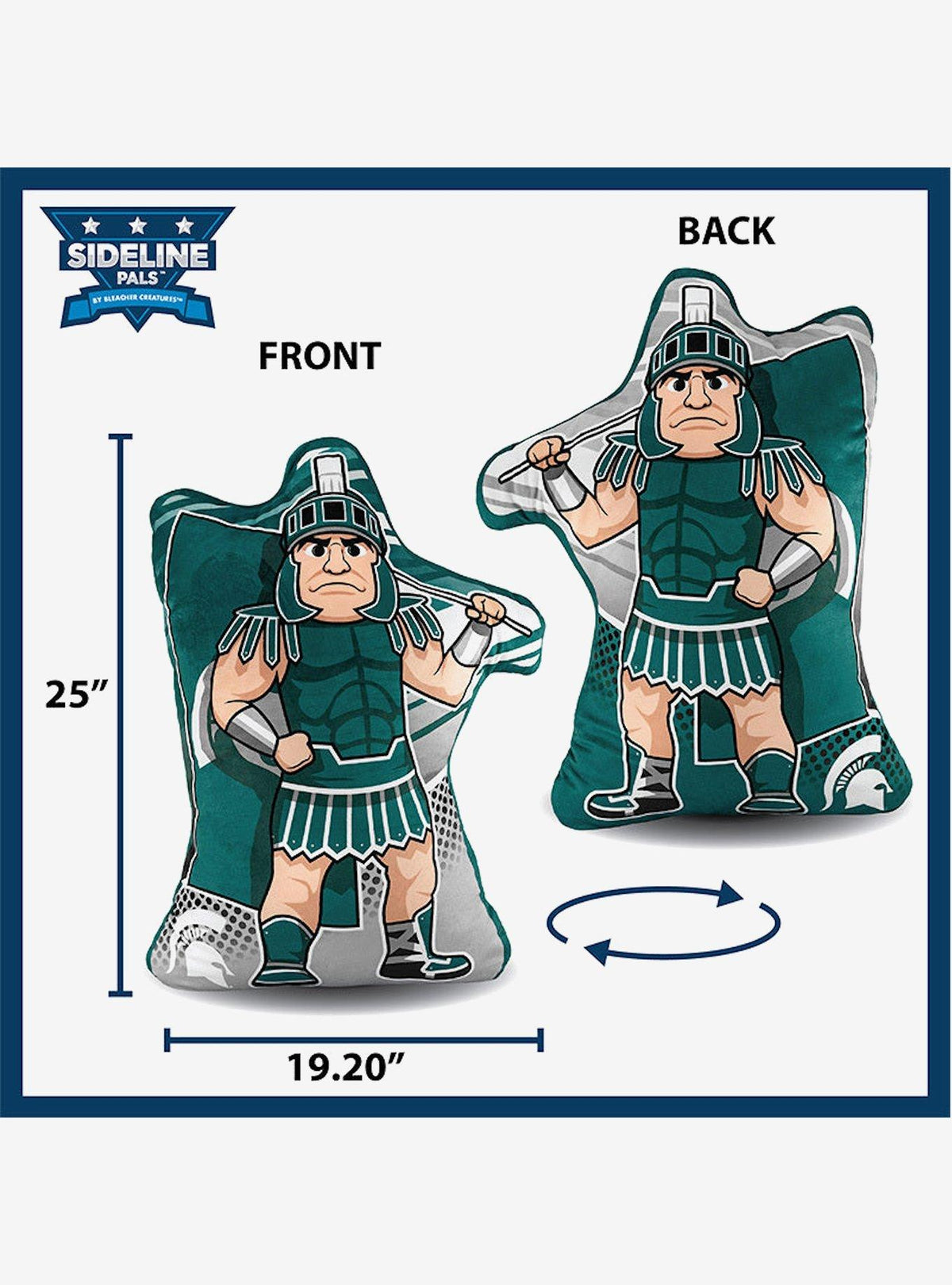 Peluche Michigan State Sideline Pal de 61 cm