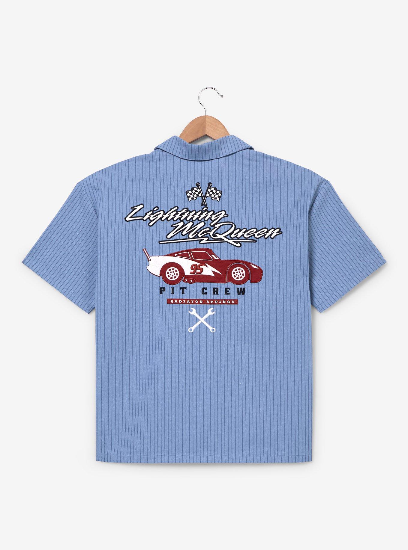 Camisa tipo garaje Disney Pixar Cars con botones