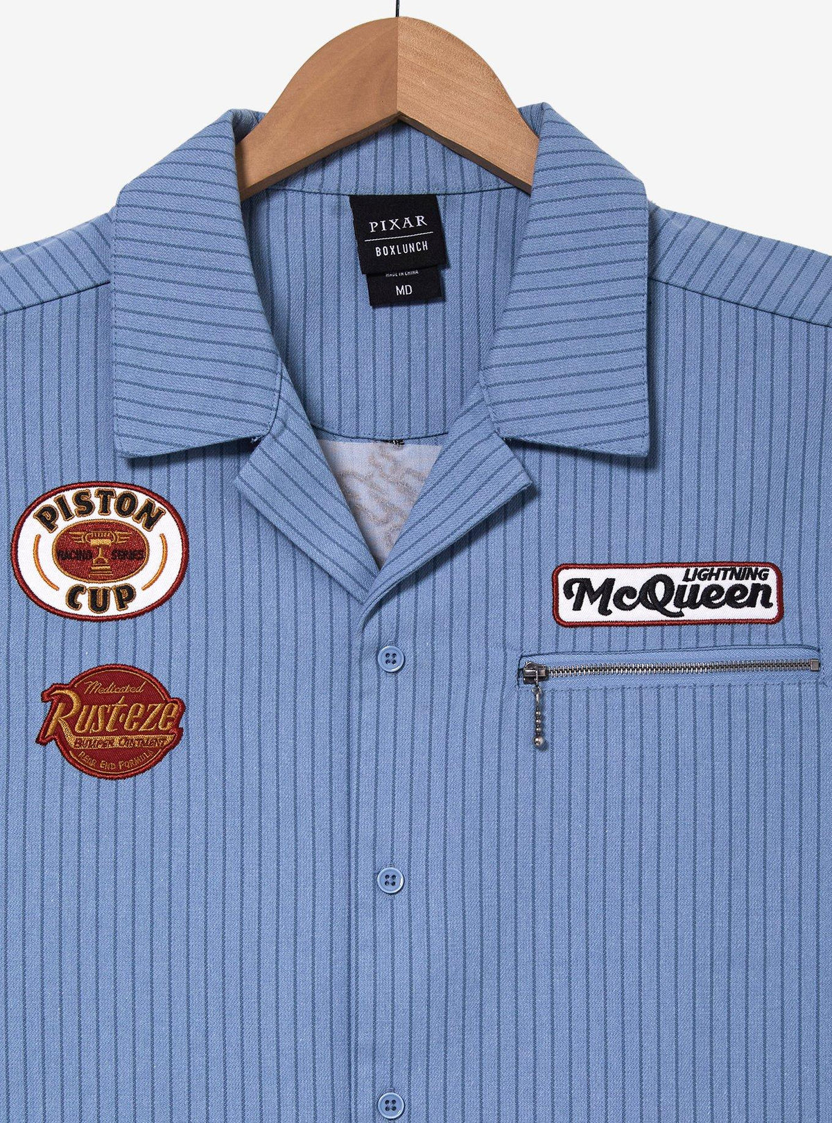 Camisa tipo garaje Disney Pixar Cars con botones