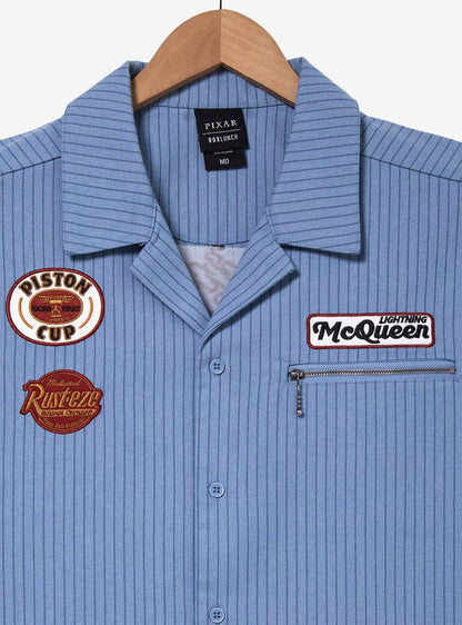 Camisa tipo garaje Disney Pixar Cars con botones