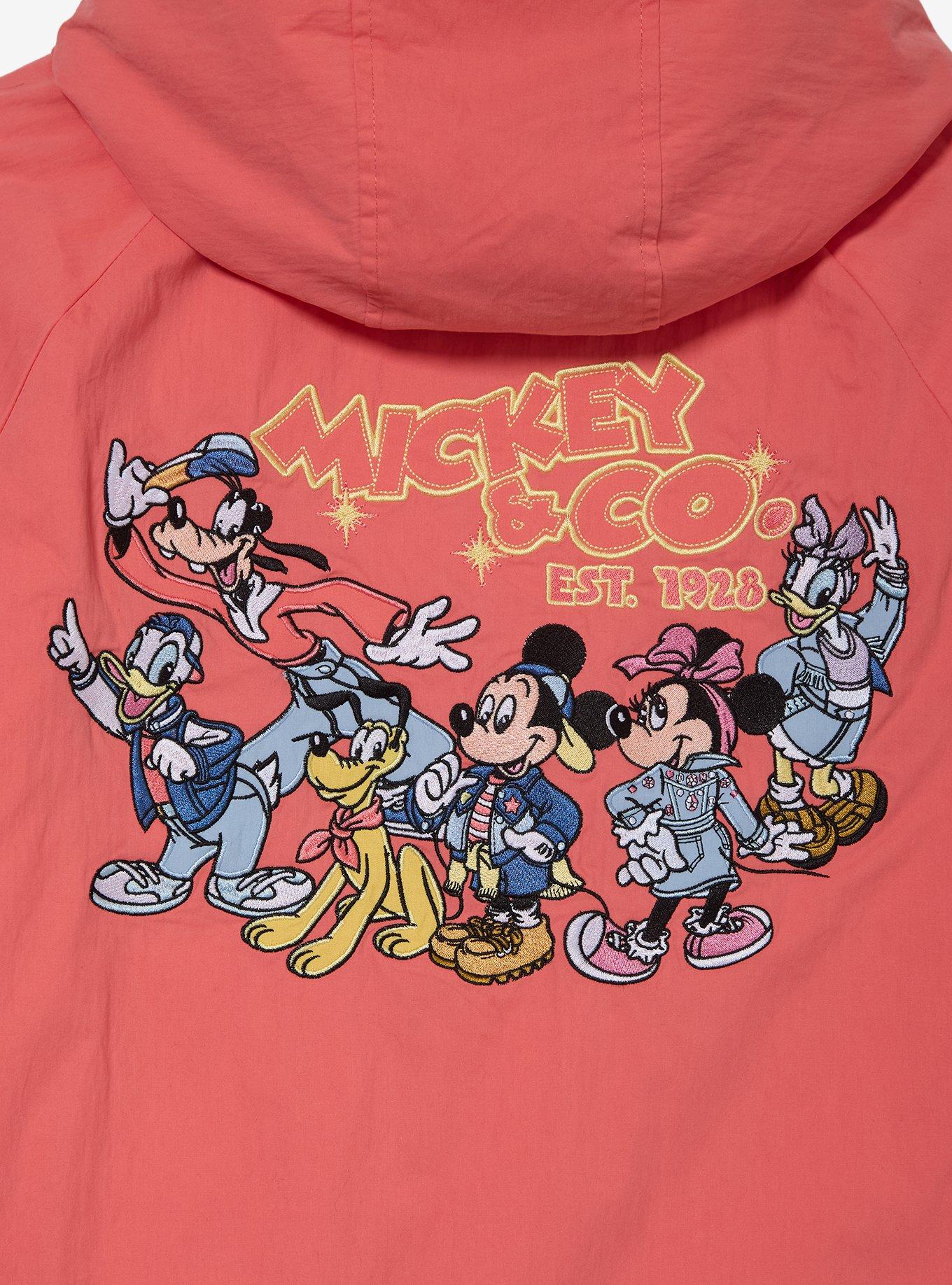 Chaqueta cortaviento retro de Mickey Mouse