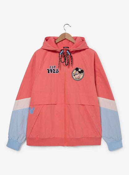 Chaqueta cortaviento retro de Mickey Mouse