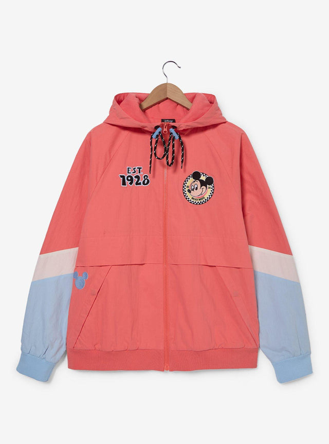 Chaqueta cortaviento retro de Mickey Mouse