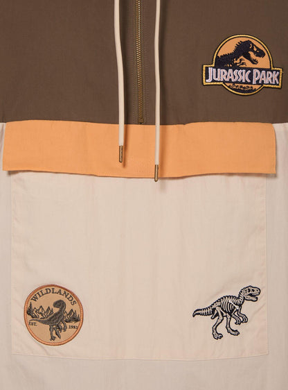 Chaqueta cortaviento bordada Jurassic Park