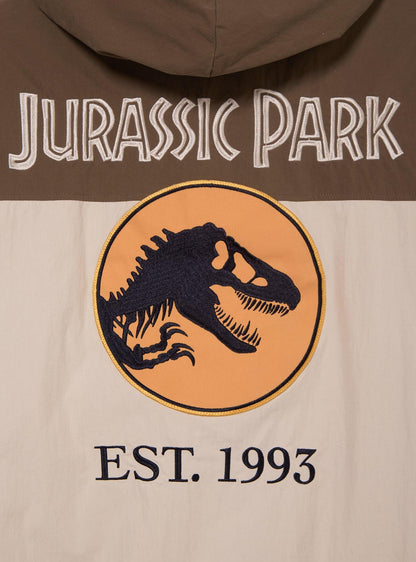 Chaqueta cortaviento bordada Jurassic Park