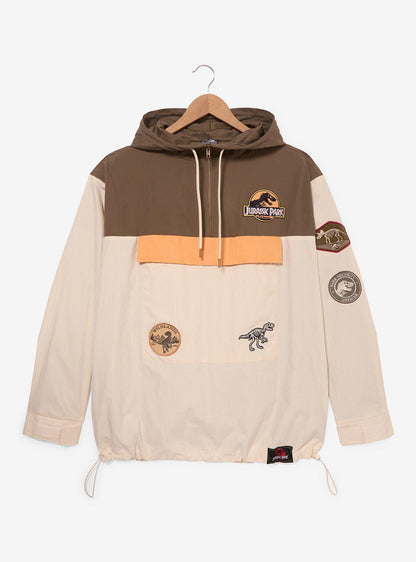 Chaqueta cortaviento bordada Jurassic Park
