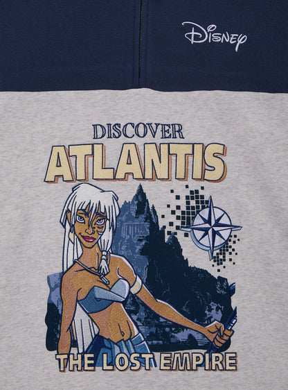 Polerón con cierre 1/4 Disney Atlantis: The Lost Empire