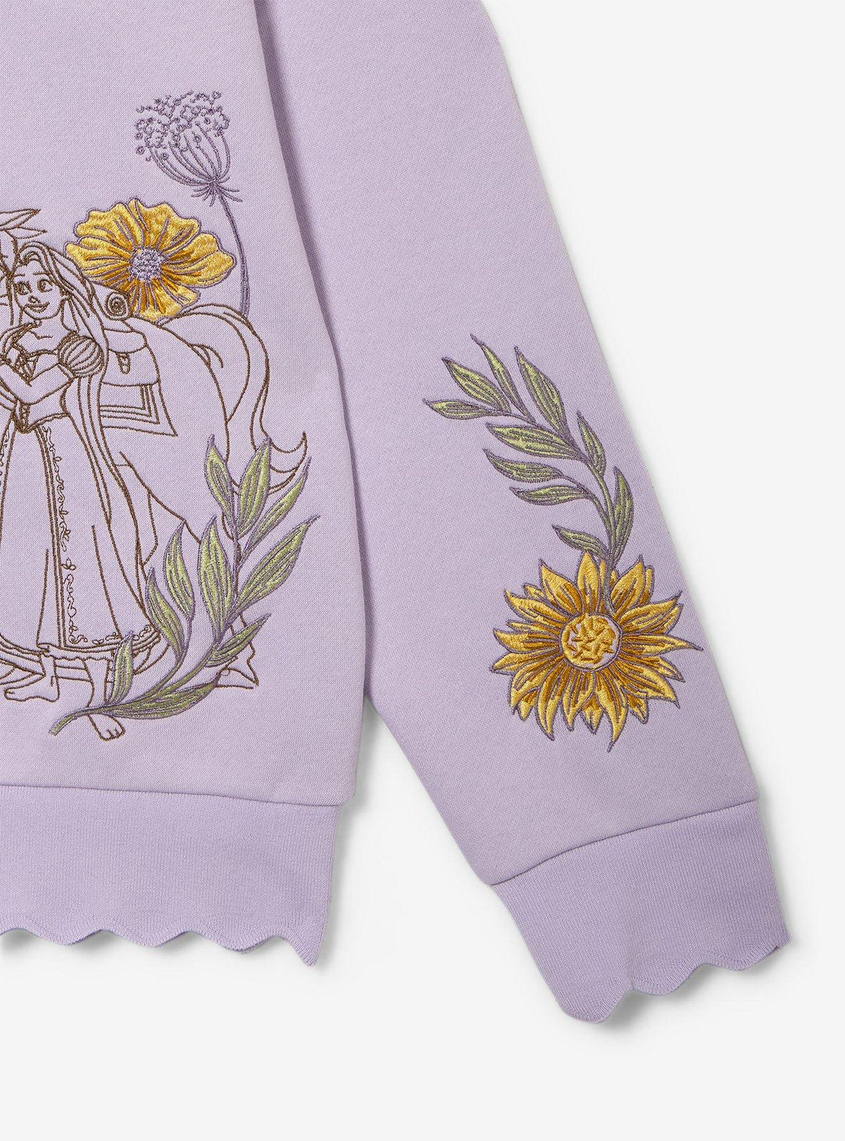 Polerón Disney Tangled Rapunzel y Maximus para mujer