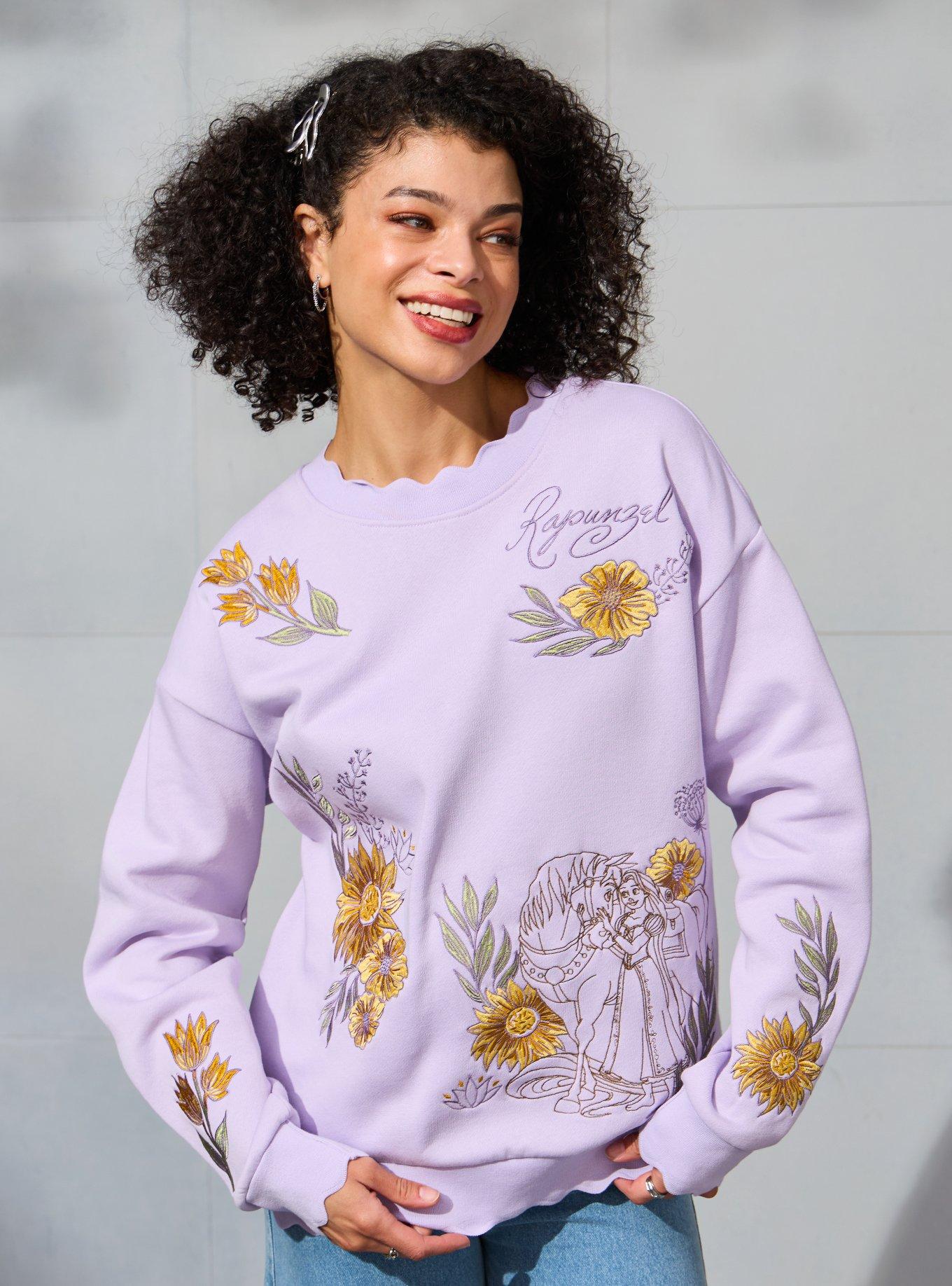 Polerón Disney Tangled Rapunzel y Maximus para mujer