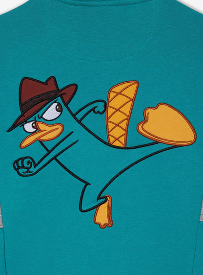 Polerón Perry the Platypus de Phineas & Ferb para mujer