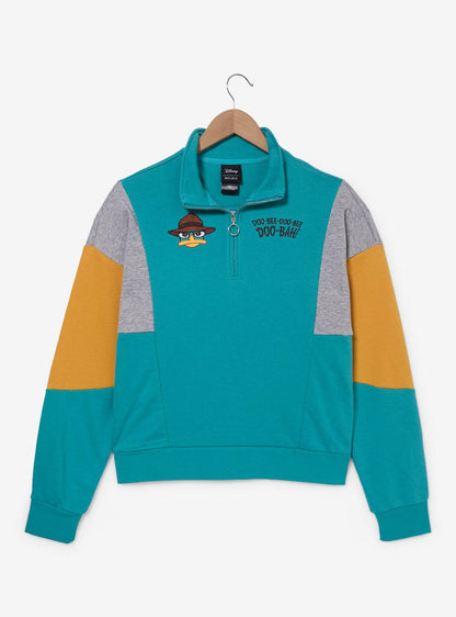 Polerón Perry the Platypus de Phineas & Ferb para mujer
