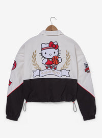 Cortaviento corto con íconos de Hello Kitty
