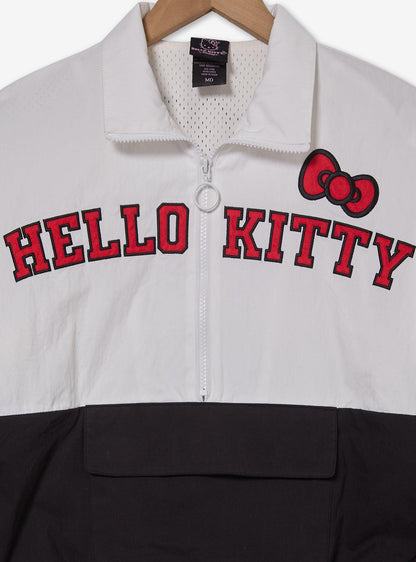 Cortaviento corto con íconos de Hello Kitty