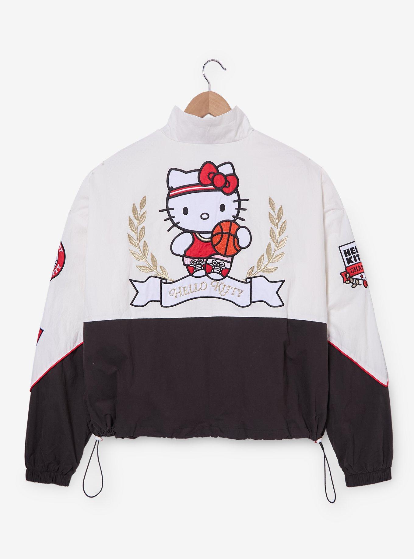 Chaqueta cortaviento corta Hello Kitty Tallas Plus