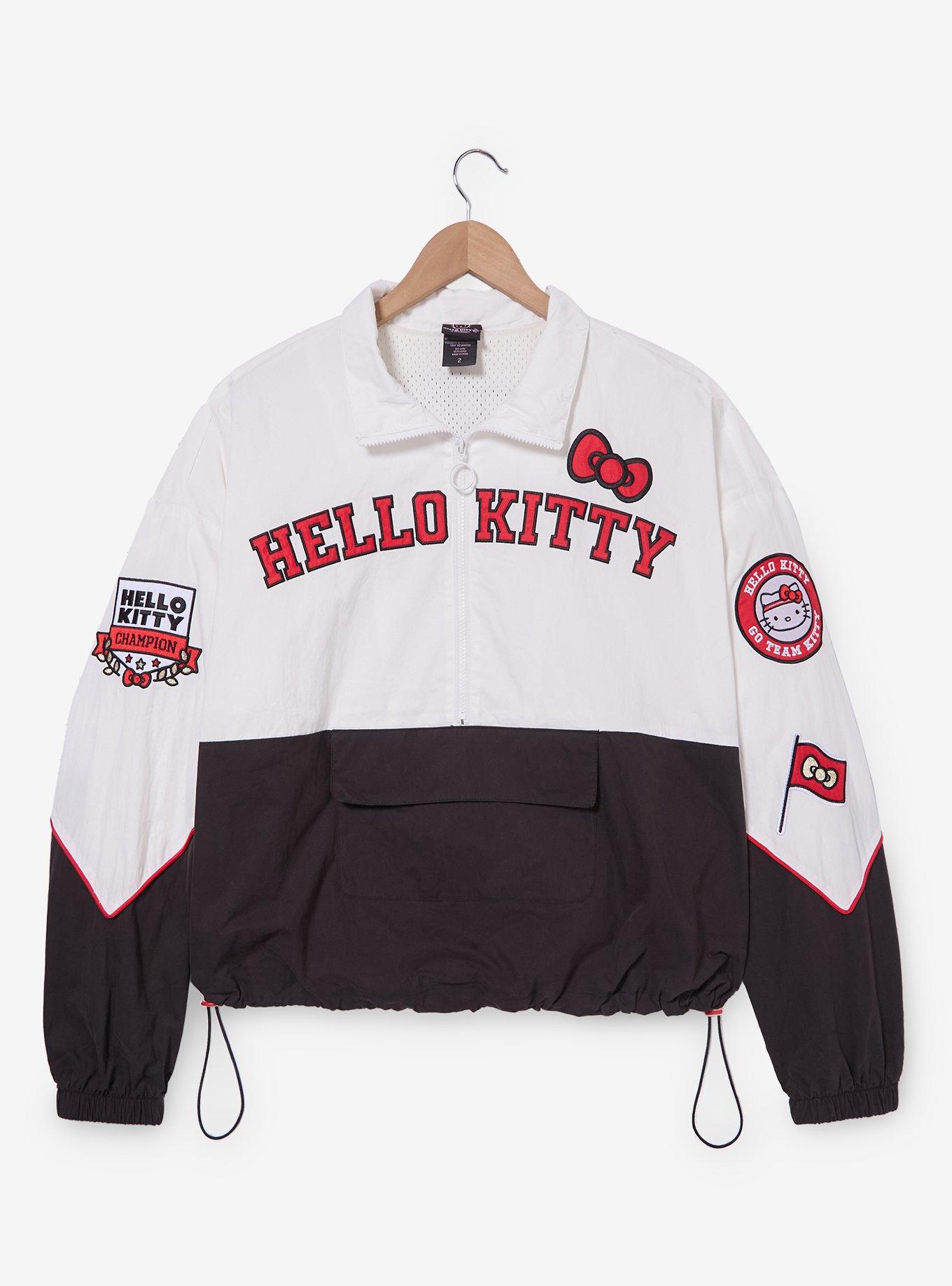 Chaqueta cortaviento corta Hello Kitty Tallas Plus
