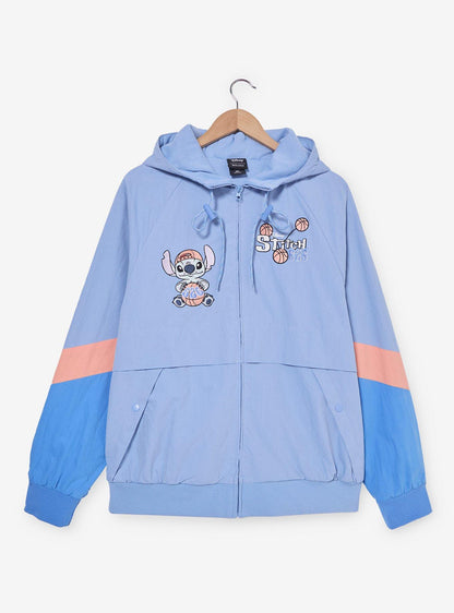 Chaqueta cortaviento Stitch de básquetbol