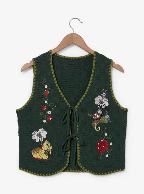 Chaleco tejido floral A Bug's Life para mujer