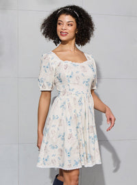 Vestido Disney Princess con flores y caballos